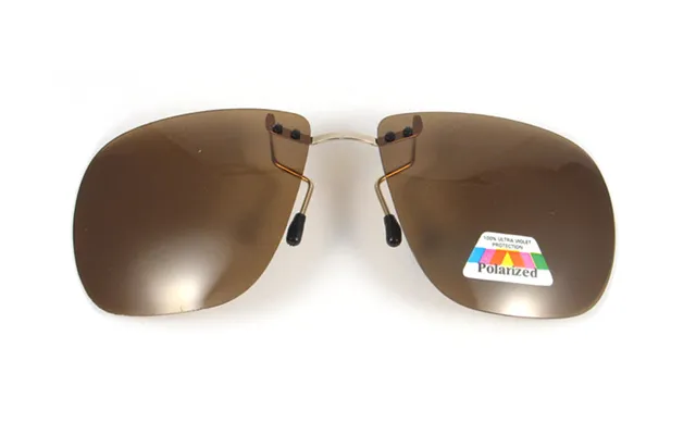 Lente Polarizzata Aggiuntiva Fissa Squadrata Additional Brown