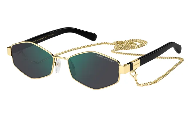 Marc Jacobs Marc 496 S Pef Mt Sunglasses Green Squadrata Specchiato