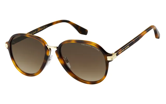 Marc Jacobs Marc 534 S 086 Ha Man Sunglasses Acetate Havana Brown Pilot Shaded
