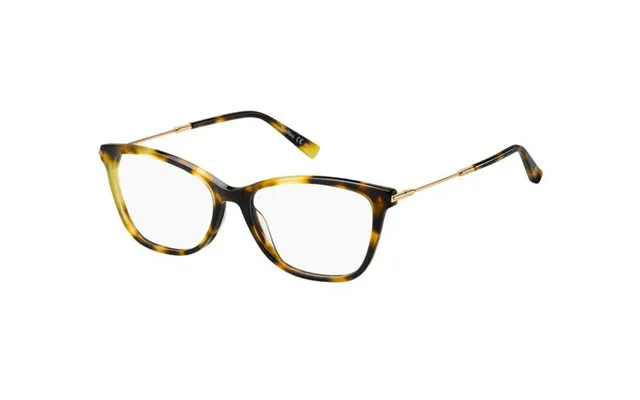 Max Mara Mm 1420 086 Woman Optical Frames Outlet Plastic Havana Squared