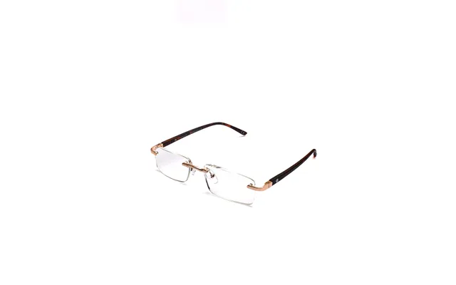 Mod. 530 Unisex Reading Glasses Metal Gold Squared