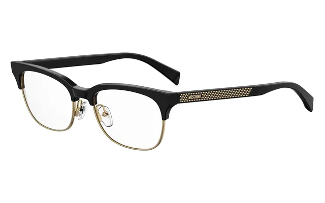Moschino Mos519 807 Unisex Optical Frames Outlet Acetate Black Squared