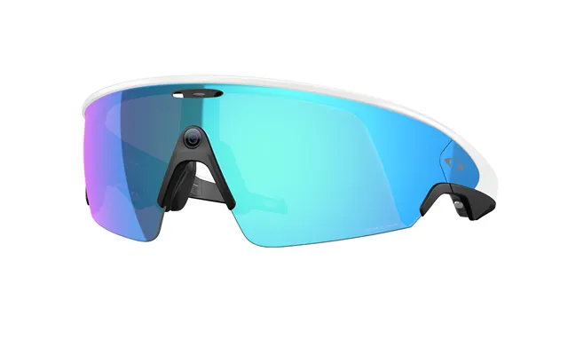 Oakley Meta Ow8001 Vanguard 800106 Unisex Smart Glasses O Matter White Grey Geometric Mirrored Prizm