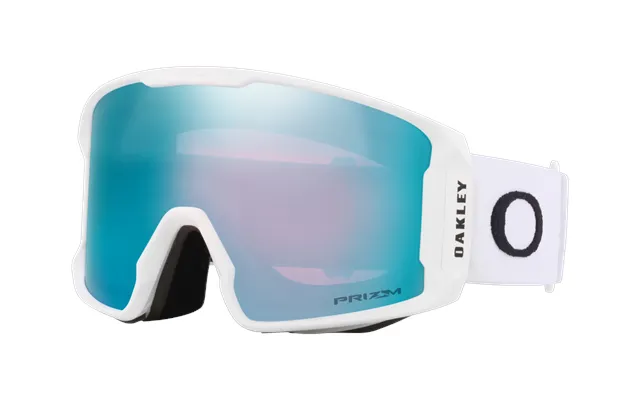 Oakley Oo7070 Line Miner L 707073 Man Ski Goggles O Matter White Blue Mask Normal Prizm