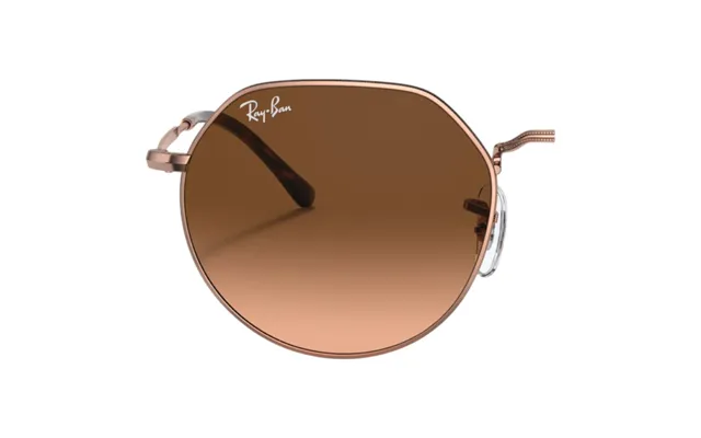 Pair Of Replacement Lenses Ray - Ban Rb3565 Jack Unisex Replacement Lenses Metal Brown Brown Shaded