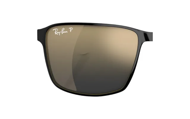 Pair Of Replacement Lenses Ray - Ban Rb3721ch Unisex Replacement Lenses Metal Blue Squared Polarized Mirror