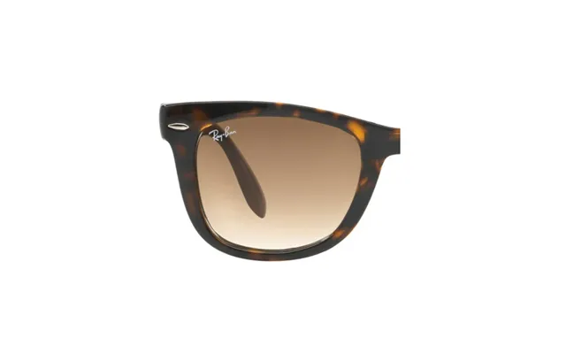 Pair Of Replacement Lenses Ray - Ban Rb4105 Folding Wayfarer Man Replacement Lenses Plastic Brown Squared Normal Shaded