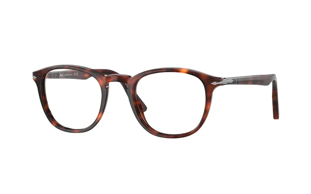 Persol Po3143v 24 Man Optical Frames Plastic Havana Squared