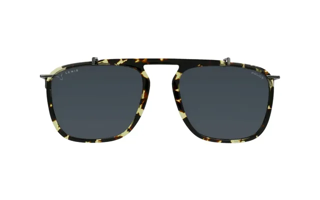 Police Aplb30 0789 Man Additional Acetate Havana Grey Squared
