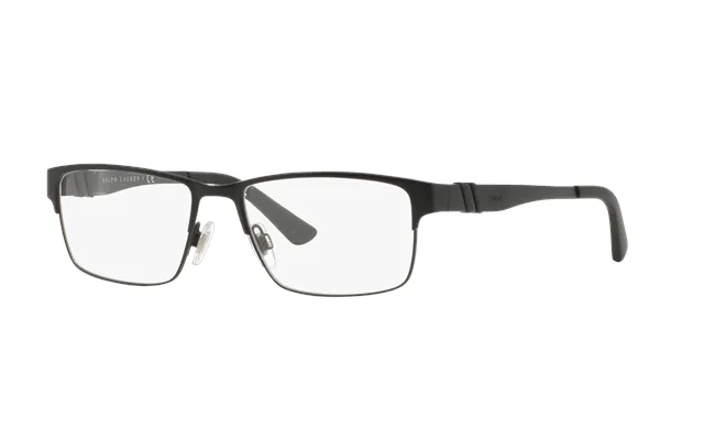 Polo Ralph Lauren Ph1147 9038 Man Optical Frames Metal Black Squared Normal