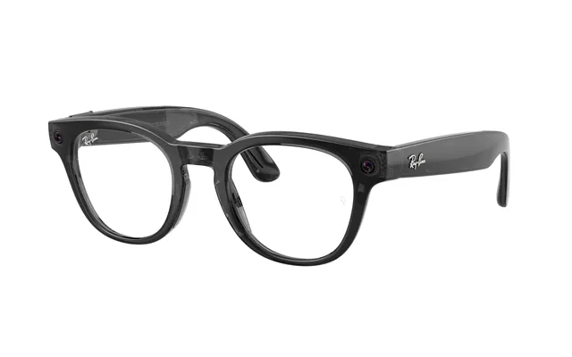 Ray - Ban Rw7002 Ray-ban Meta Gen 2 Scriber Optics 8526 Unisex Smart Glasses Injected Black Transparent Pantos Normal