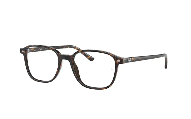 Ray - Ban Rx5393 Leonard 2012 Unisex Optical Frames Acetate Havana Squared