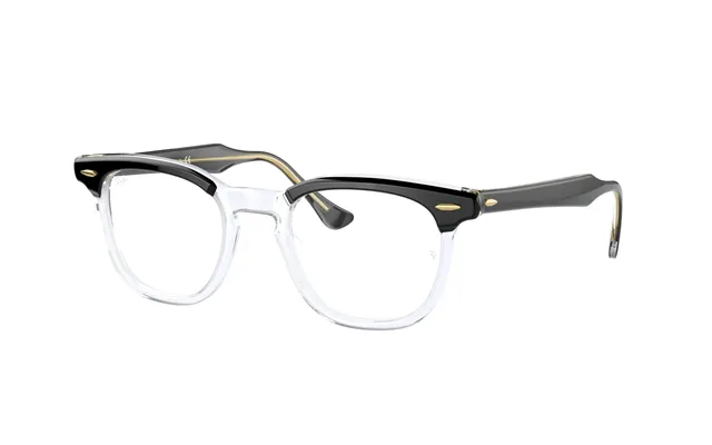 Ray - Ban Rx5398 Hawkeye 2034 Unisex Optical Frames Acetate Black Squared