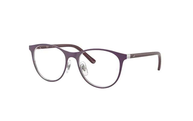 Ray - Ban Ry9552v 4098 Kid Optical Frames Child Metal Silver Transparent Pantos Normal