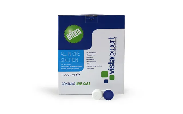 Vistaexpert 3 Confezioni Scorta Soluzione Unica 550 Ml Liquids product image