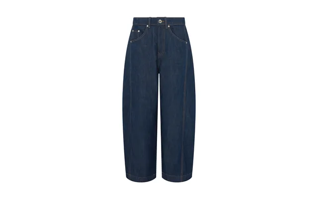 Fawnie Barrel Leg Denim Trouser