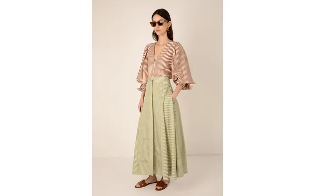 Fleur Stripe Skirt