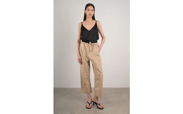 Jesse Wide Leg Cropped Cargo
