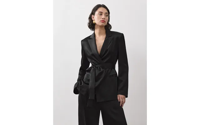 Noah Satin Blazer