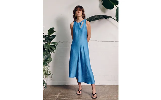 Zelma Crinkle Sleeveless Dress