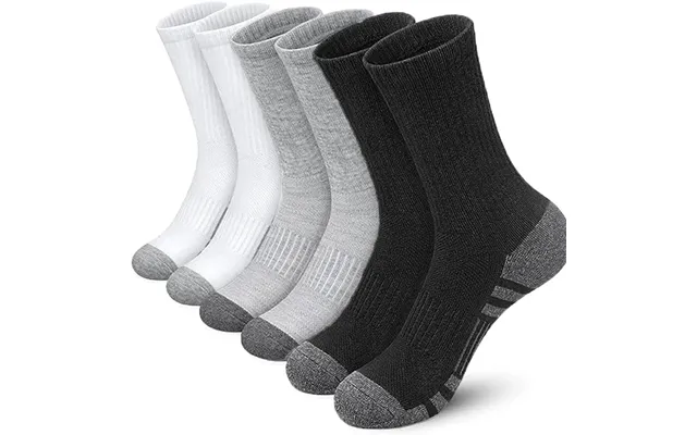 6 Pairs Of New Style High-quality Comfortable Soft Men's Outdoor Gym Large Size Ground-gripping Football Socks product image