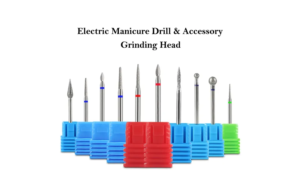 Arte Clavo 1pcs Ceramic Nail Drill Bits Milling Cutters For Manicure Machine Electric Nail Files Nails Accessories Nails