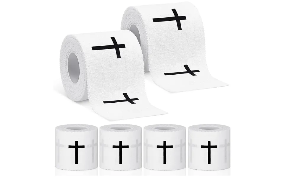 Athletic Tape,4 Pack White Sports Tape,very Strong No Sticky Residue Wrist Ankle Tape For Gymnastics Boxing Lacrosse Cli