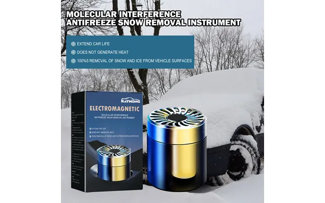 Deicer Car Glass Deicer Snow Removal Tool Quick Portable Car Window Deicer product image