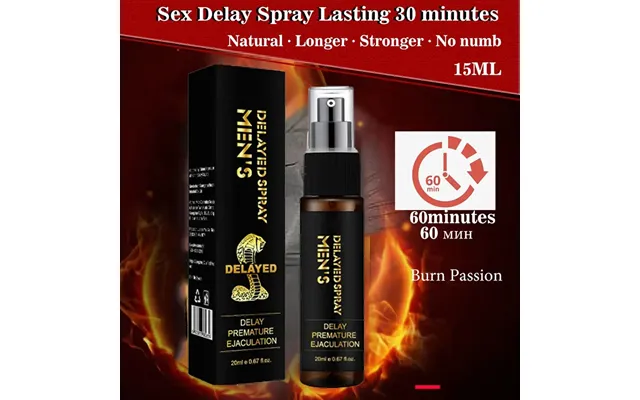 Dick Sex Delay Spray For Men Non-numbing Male Delay Ejaculation Sex Spray Man Prolong Sprays Penises Premature Ejaculati product image