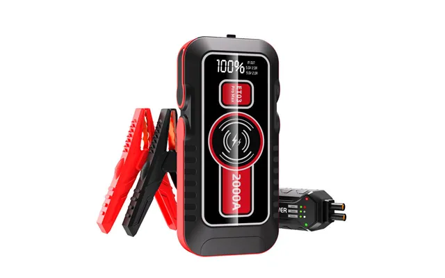 Emergency Starter Power Portable Wireless Electric Car Air Pump product image