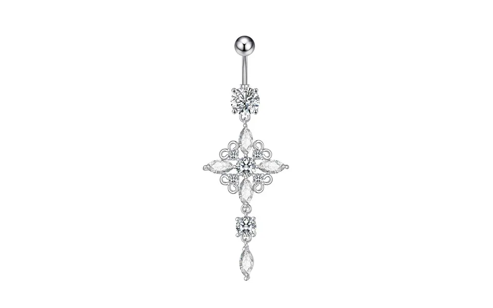 Hot Selling Designer Luxury Zircon Bellybutton Ring Bellybutton Nail Piercing Jewelry Accessories For Party