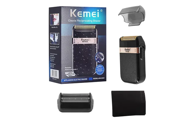 Kemei Electric Shaver Trimmer Rechargeable Mens Portable Shaver Razor Km-2024 product image