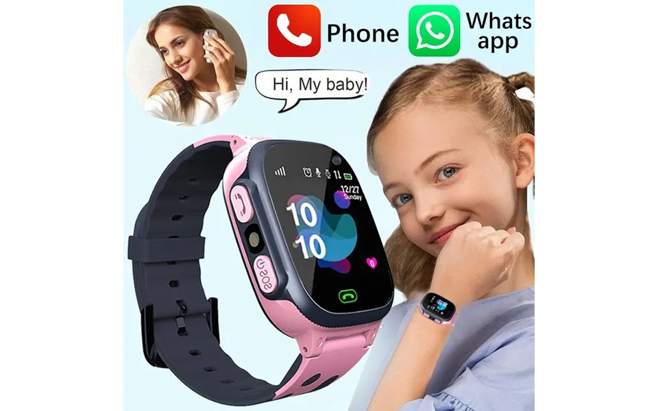 Kinder Sim Karte Anti-verloren Uhren Anruf Für Uhr Jungen Mädchen Gps Wasserdichte Smartwatch Uhr Standort Tracke