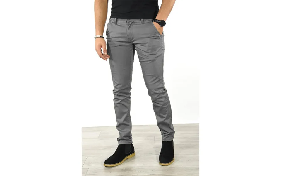 Men's Business Solid Color Casual Pants