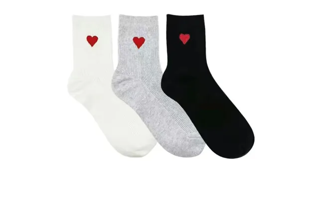 Men's Classic Embroidered A Letter Short Tube Pian Style Cotton Autumn Winter Soc For Men And Women product image