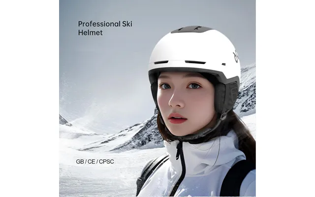 One-piece Ski Helmet For Indoor Outdoor Snowboarding Skiing Winter Warmth With Adjustable Ventilation Lightweight Impact product image