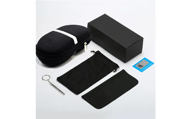 Portable High-end Pu Leather Sunglasses Packaging Box - High-end Pressure Resistant Glasses Box product image