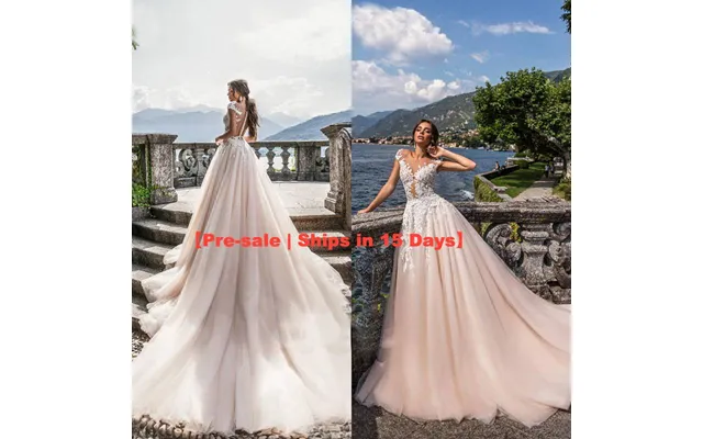 Pre-sale Ships In 15 Days Women's Clothing One-shoulder Wedding Dress Mori Fairy Bridal Gown Dreamy Train product image