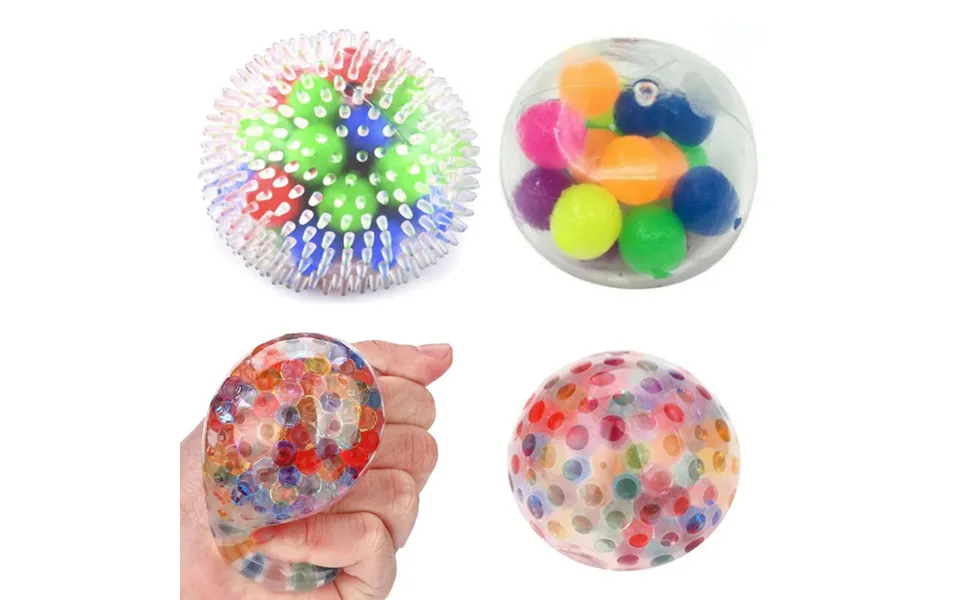 Soft Rubber Release Ball - Dna Color Bead