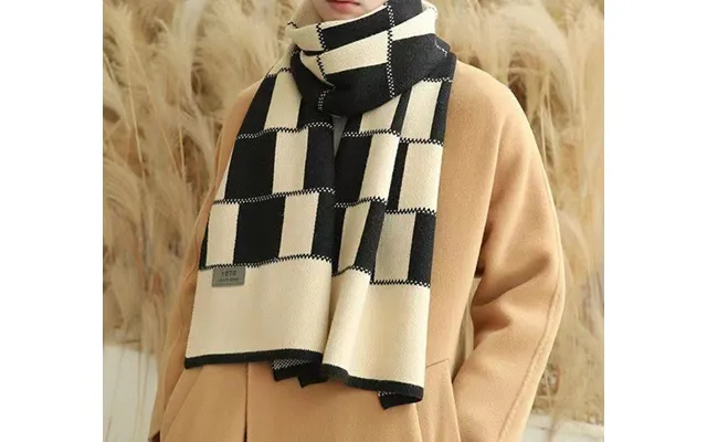Unisex Men's Scarf Neck Casual Thickened Wool Scarf product image