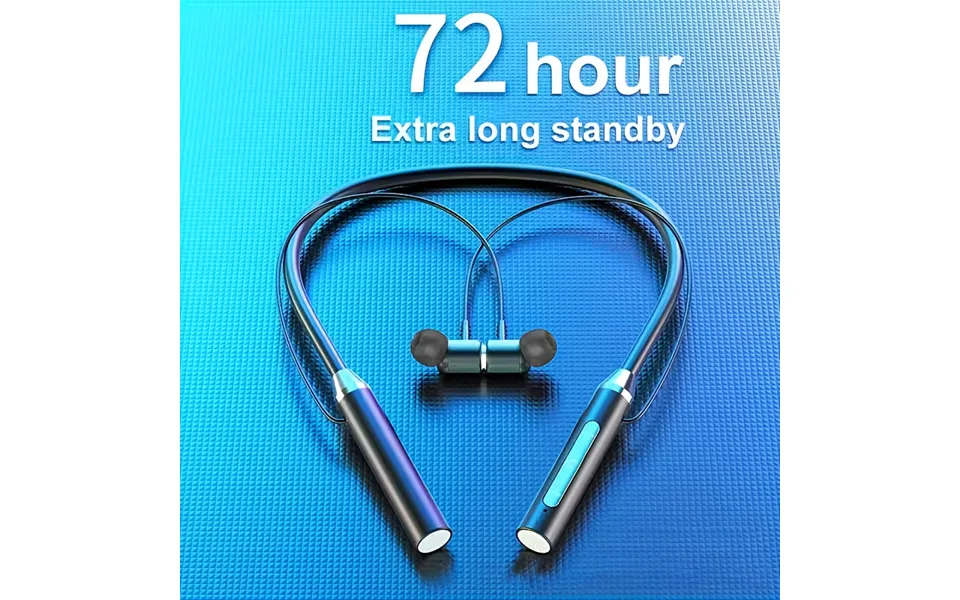 Wireless Neck Earphones With Enc Noise Reduction - Perfect For Sports & Running