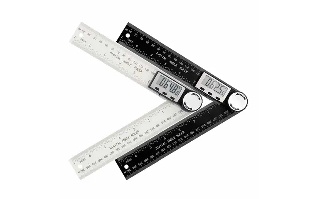 1 Pc 2 In 1 Digital Angle Detector Scale Suitable For Woodworking Measurement Tools High Accuracy Mutifunction Tools