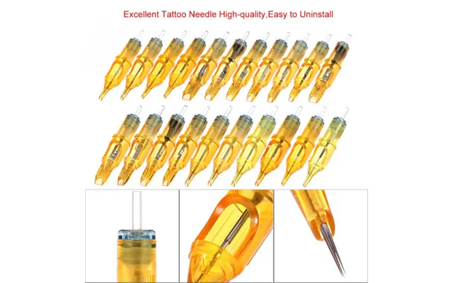 10pcs Disposable Tattoo Cartridge Needles Tattoo Makeup 3rl 5rl 7rl 9rl 5m1 7m1 9m1 5rs 7rs 9rs For Microblading Tattoo 