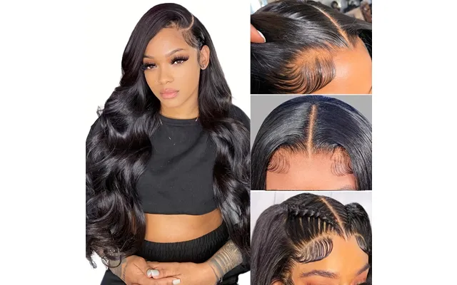 180% Density 4x4 Lace Front Human Hair Wig Body Wave Lace Front Wigs Human Hair Pre-cut Wear And Go Glueless Hd Lace Clo