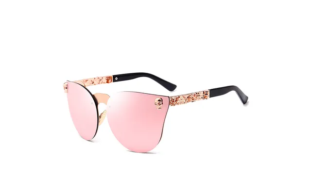 2017 Export Hot Selling Sunglasses Skull Sunglasses Personalized Metal Sunglasses For Men product image