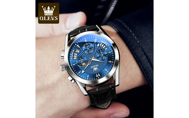 2023 New Hot Selling Olysys Brand Fashion Multifunctional Sports Time Band Calendar Business Men's Watch Versatile Men's product image