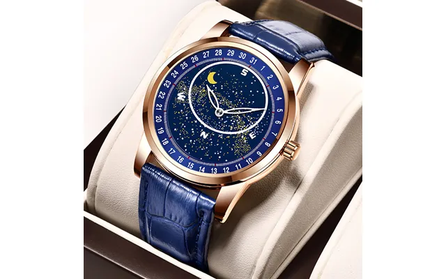 2023 New Hot Selling Starry Sky Disk Brand Watch Men's Fashion Fully Automatic Mechanical Watch Waterproof Luminous Men' product image