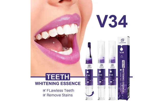 2023 New Teeth Beauty Pen For Men And Women Teeth Removal Yellow Teeth To Yellow Black Teeth Cleaning Pen Purple Teeth P product image