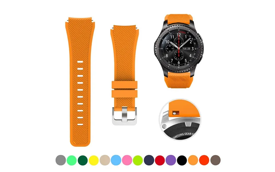 20mm 22mm Strap For Samsung Galaxy Watch4 44mm 40mm 5 Pro Active 2 Gear S3 Silicone Correa Bracelet Huawei Watch Gt2 3 2
