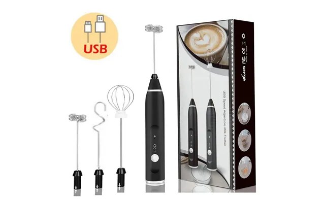 304 Stainless Steel Handheld Electric Milk Frother Egg Beater Automatic Paint Mixer Electric Milk Powder Maker product image